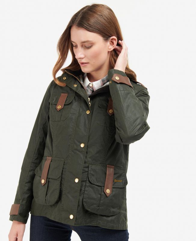 Barbour ladies outlet chaffinch wax jacket