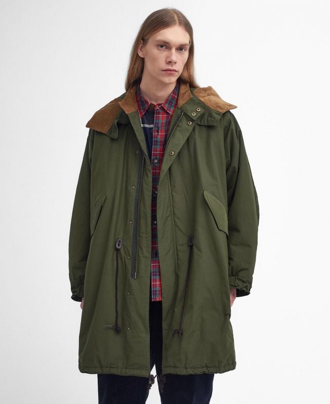 Shop the Barbour x Baracuta Mods Casual Parka Jacket in Brown today. Barbour