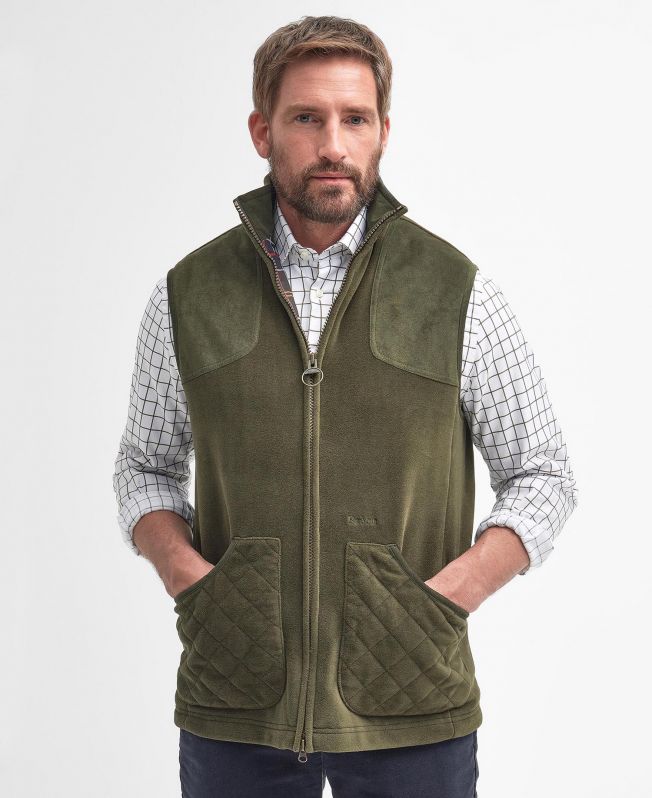 Barbour dunmoor fleece best sale gilet