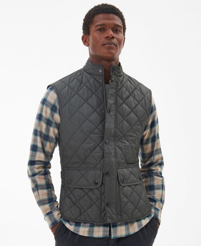 Shop the Barbour Lowerdale Gilet in Grey today. | Barbour