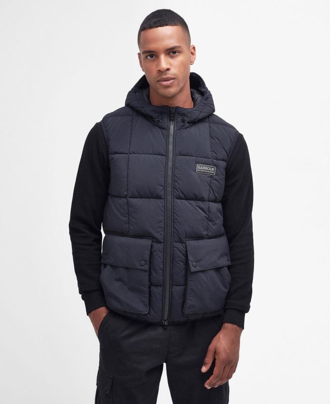 Barbour down vest sale