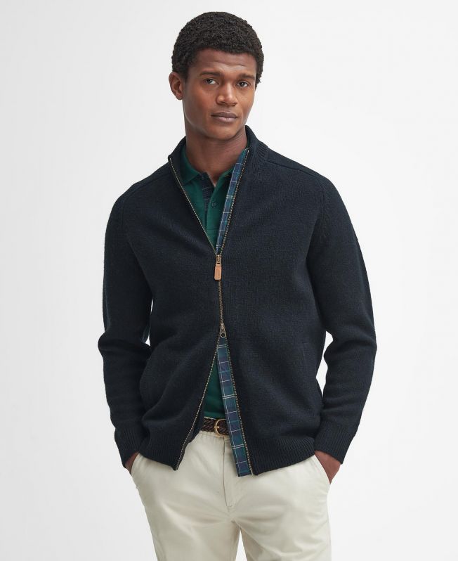 Shop the Barbour Talder Zip Up Jumper in Black today. Barbour