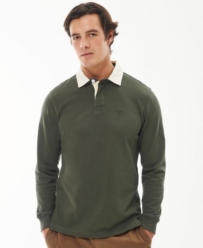 Shop the Barbour Howtown Rugby Shirt in Green today. Barbour