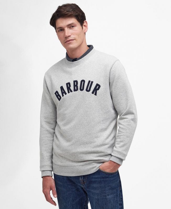 Barbour grey sweatshirt shop