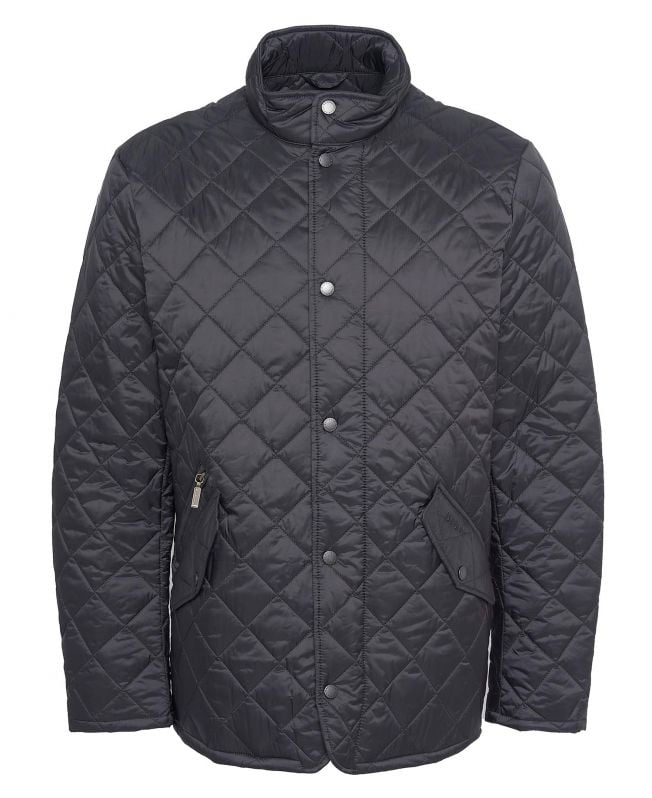 Barbour Flyweight Chelsea Quilt in Black Barbour