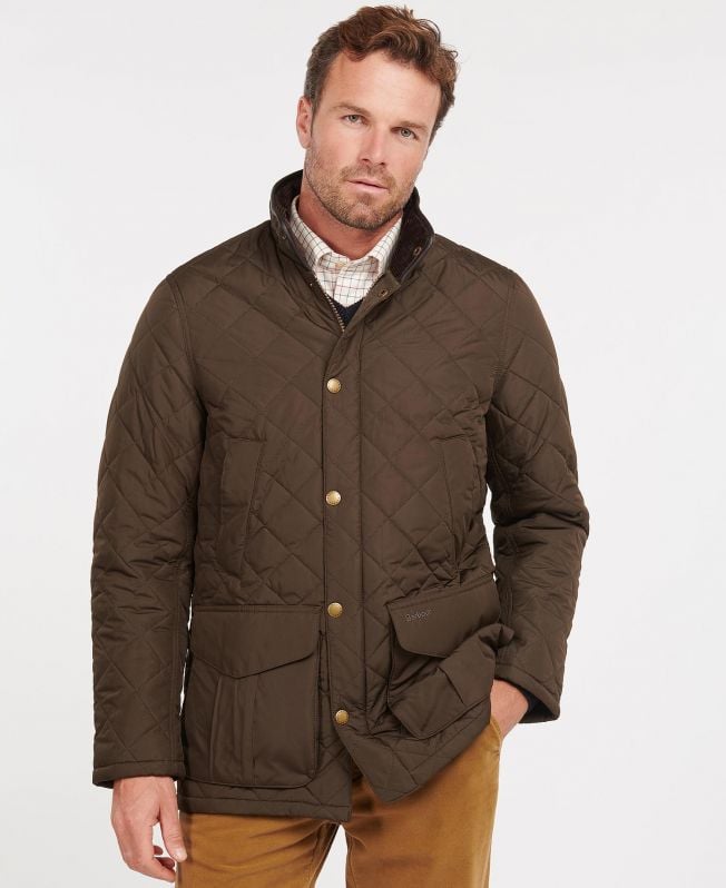 Barbour mens quilted jacket discount