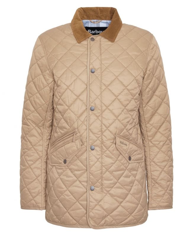Barbour chelsea diamond quilted waxed jacket hotsell
