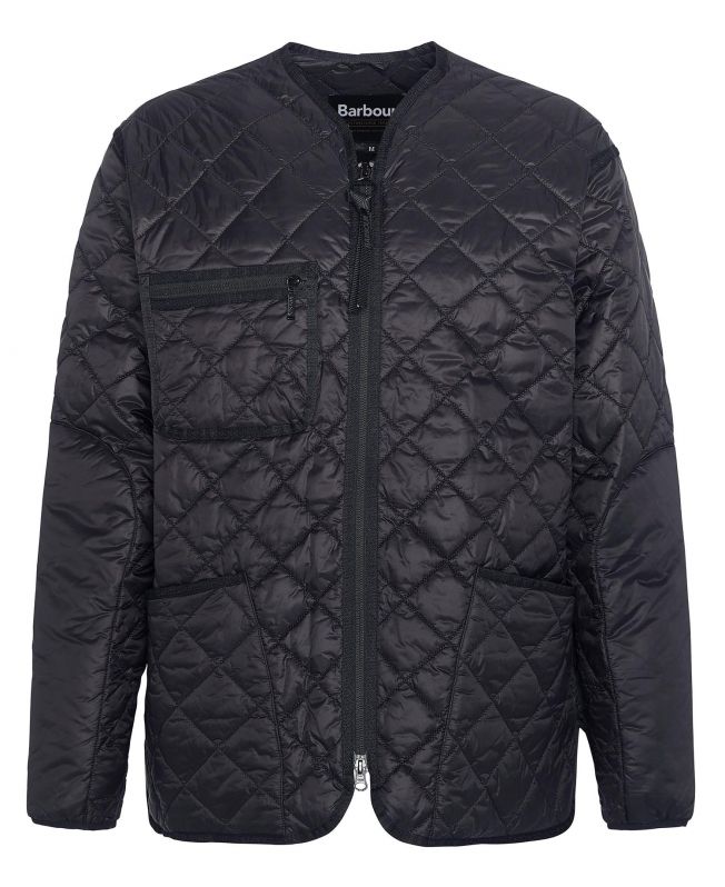 Barbour liddesdale heritage quilted jacket black discount