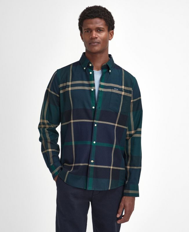 Shop the Barbour Dunoon Tailored Long Sleeved Shirt in Green today. Barbour
