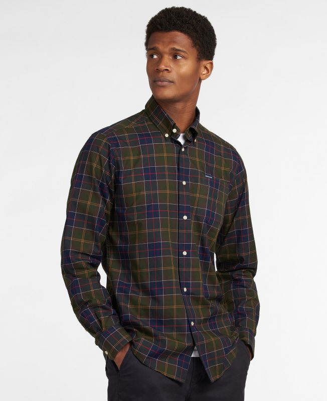 Buy the Barbour Wetherham Tailored Shirt in Tartan Barbour