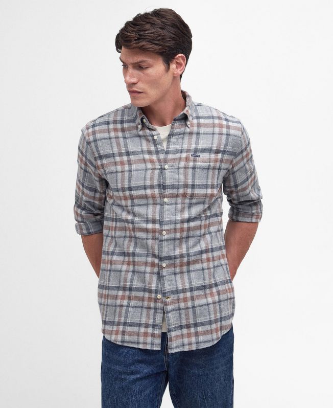 Shop the Barbour Eddleston Tailored Shirt in Grey today. Barbour