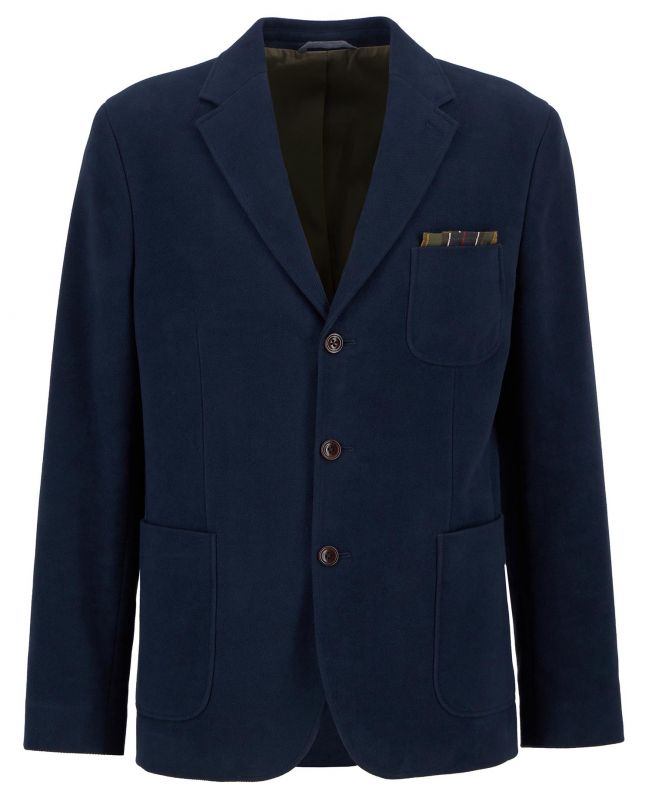Barbour tailored jacket womens Blue top