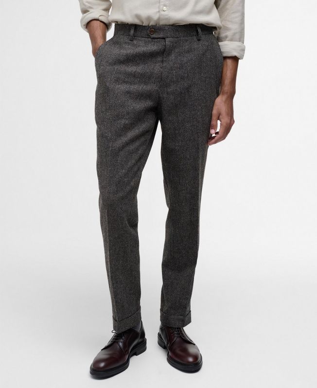 Barbour trousers mens Grey on sale