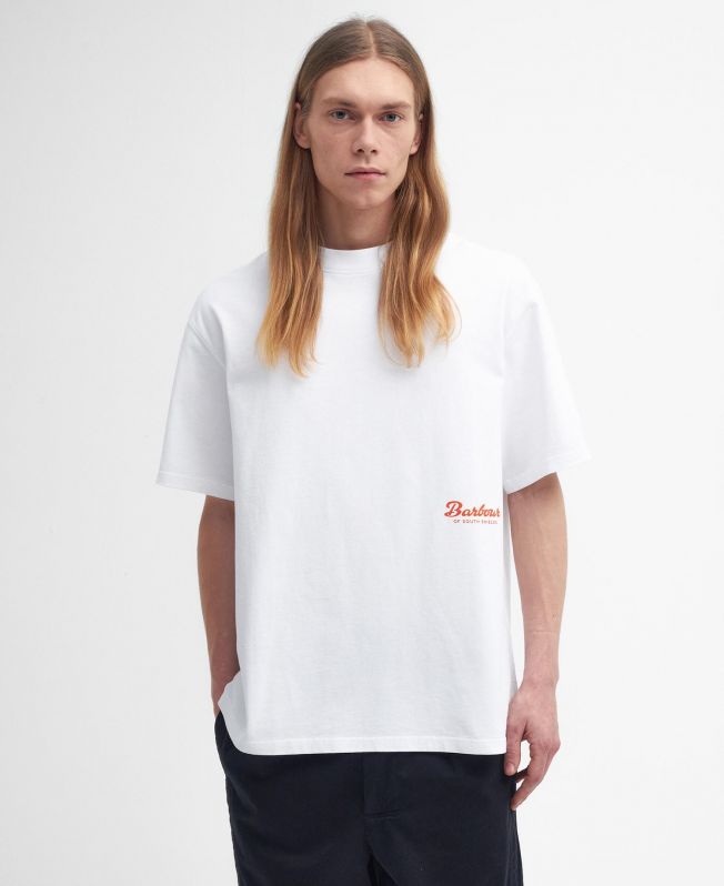 White barbour t shirt outlet