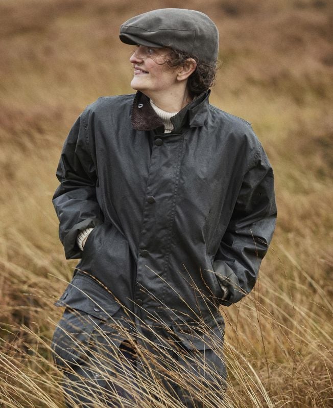 Barbour border coat top