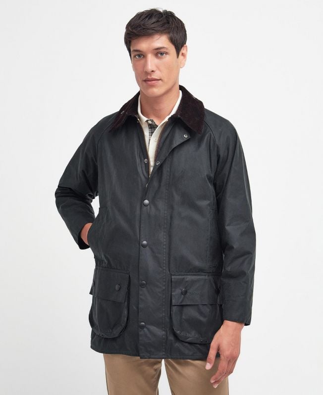 Beaufort Wax Jacket in Sage | Barbour