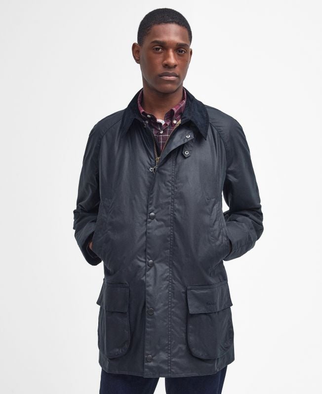 【別倉庫からの配送】 Bristol Barbour Wax Barbour | Navy in Jacket ジャケット・アウター