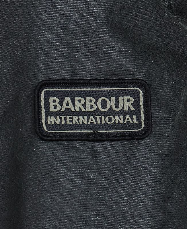 B.Intl Duke Waxed Jacket in Green Barbour