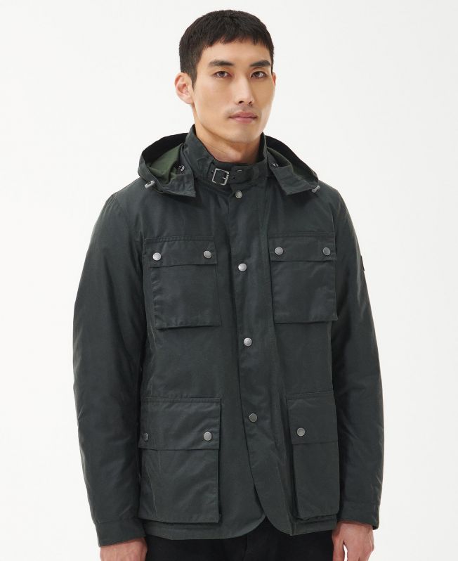 Barbour surge deals waxed cotton jacket
