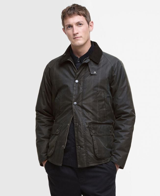 Shop the Barbour Modern Check Bedale Waxed Jacket in Green today. Barbour