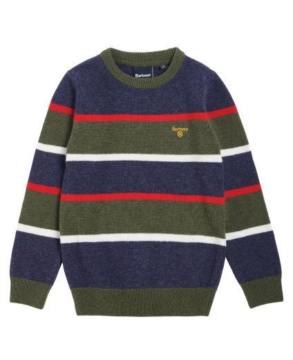 Barbour Boys' Cranmer Knitted Jumper