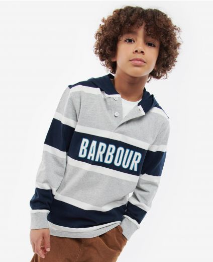 Barbour Boys Greyson Hooded Rugby