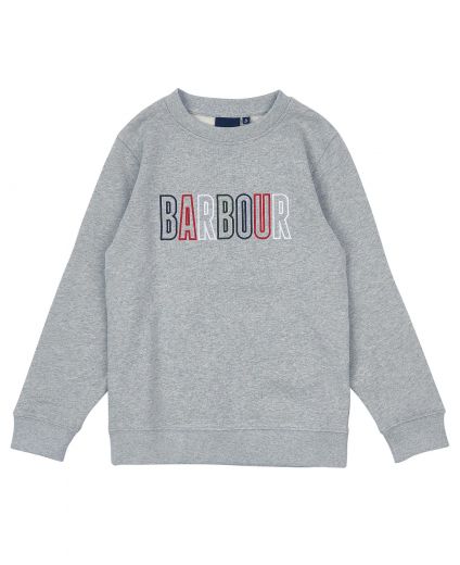 Barbour Boys' Aiden Crew Neck Sweatshirt