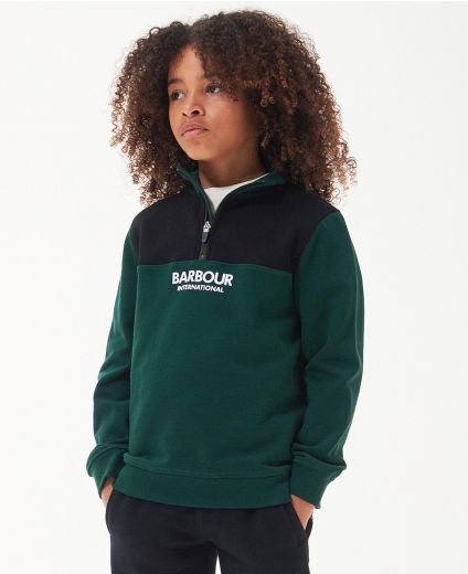 B.Intl Boys' Circuit Half-Zip Sweatshirt