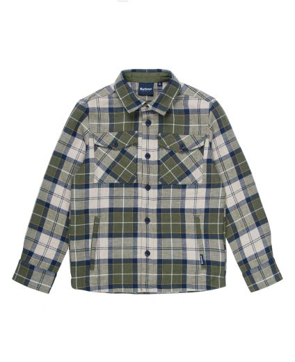 Barbour Boys Tartan Overshirt