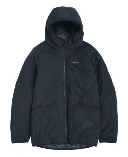 Barbour Boys Hooded Liddesdale Quilted Jacket