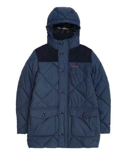 Barbour Boys' Elmwood Quilted Jacket