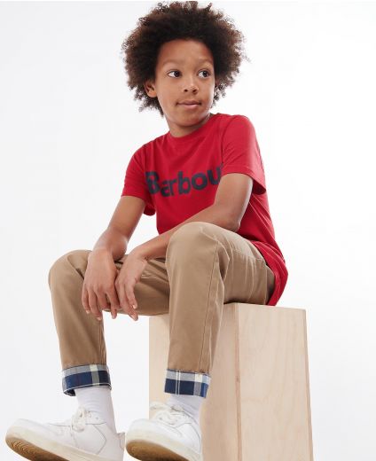 Barbour Boys' Logo Tee