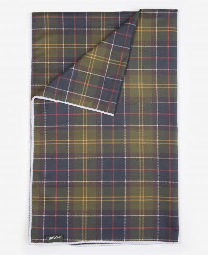 Barbour Tartan Quick Dry Dog Towel