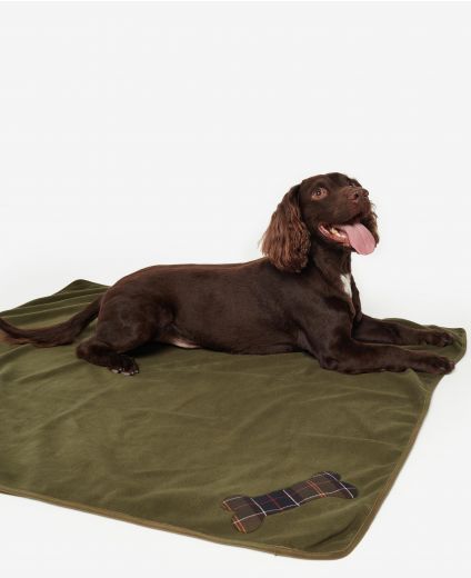 Barbour Dog Travel Fleece Blanket