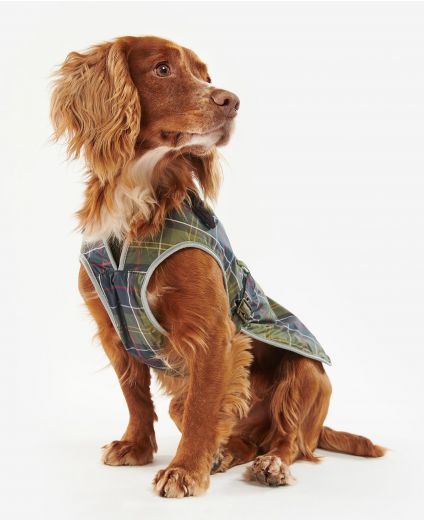 Barbour Waterproof Tartan Dog Coat