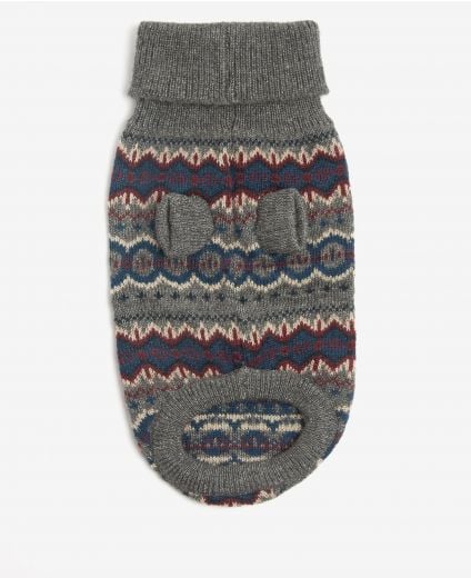 Barbour Case Fair Isle Dog Jumper