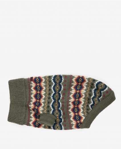 Barbour Case Fair Isle Dog Jumper