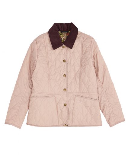 Barbour Girls Printed Liddesdale Quilted Jacket
