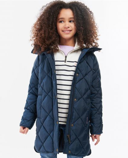 Barbour Girls Sandyford Quilted Jacket