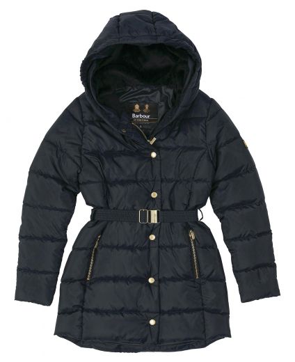 B.Intl Girls Track Line Quilted Jacket