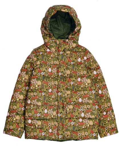 Barbour Girls' Bracken Printed Quilted Jacket