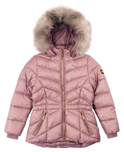 B.Intl Girls' Island Quilted Jacket