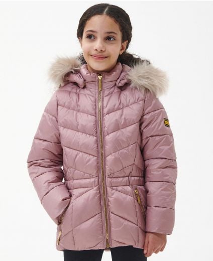 B.Intl Girls' Island Quilted Jacket
