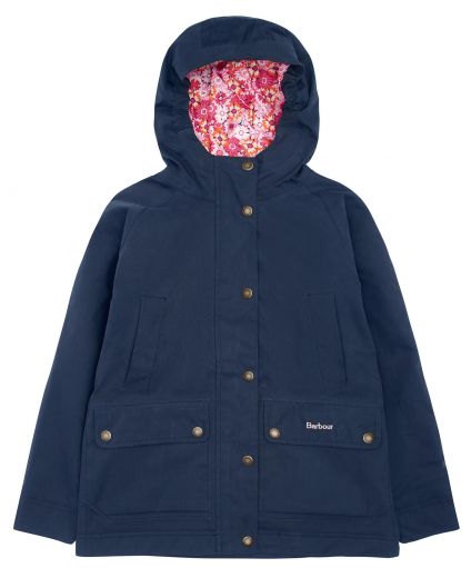 Barbour Girls' Beadnell Winter Waterproof Jacket