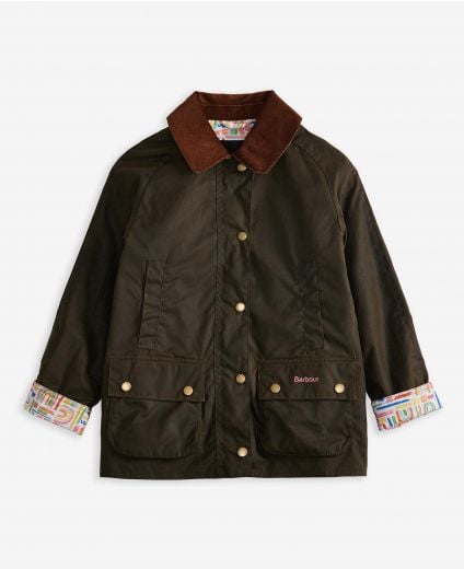 Girls' Acorn Waxed Jacket