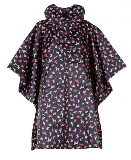 Barbour Multi Dog-Print Poncho