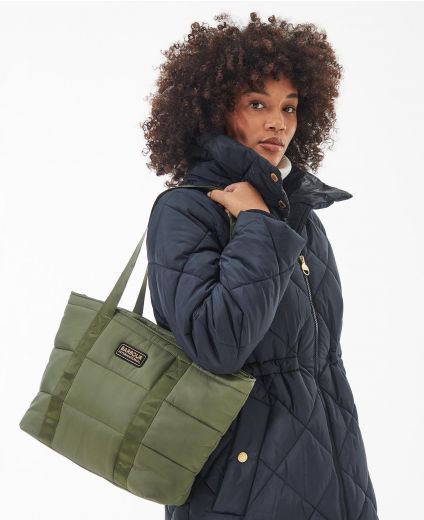 B.Intl Monaco Quilted Tote Bag