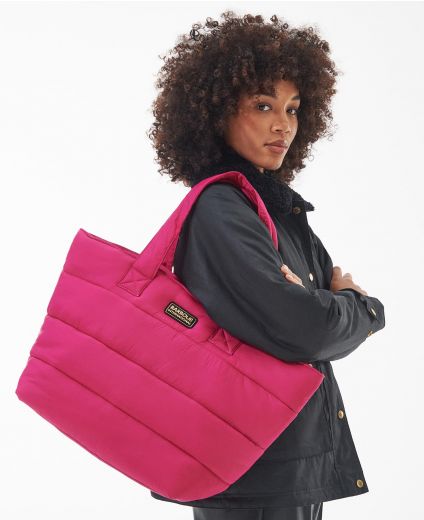 B.Intl Monaco Large Quilted Tote Bag