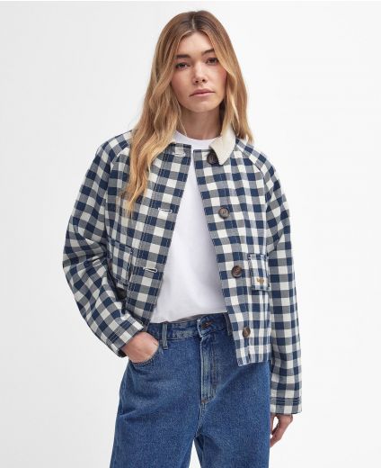 Maddison Gingham Casual Jacket