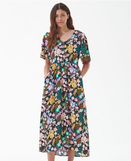Barbour Acanthus Maxi Dress